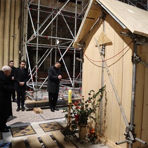 Kardinal Rouco Varela pohodio zagrebačku katedralu i molio na grobu bl. Stepinca